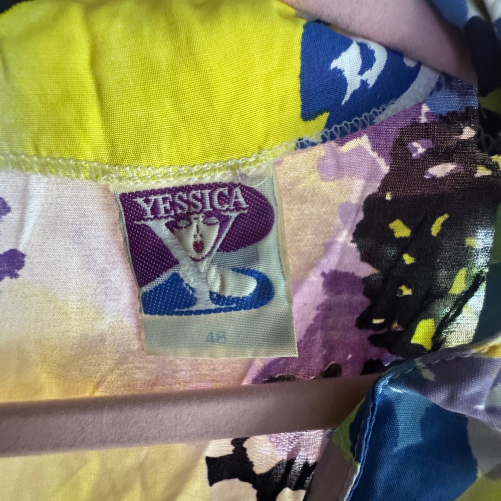 Colorful Abstract Button-Up Shirt - Picture 2 of 7